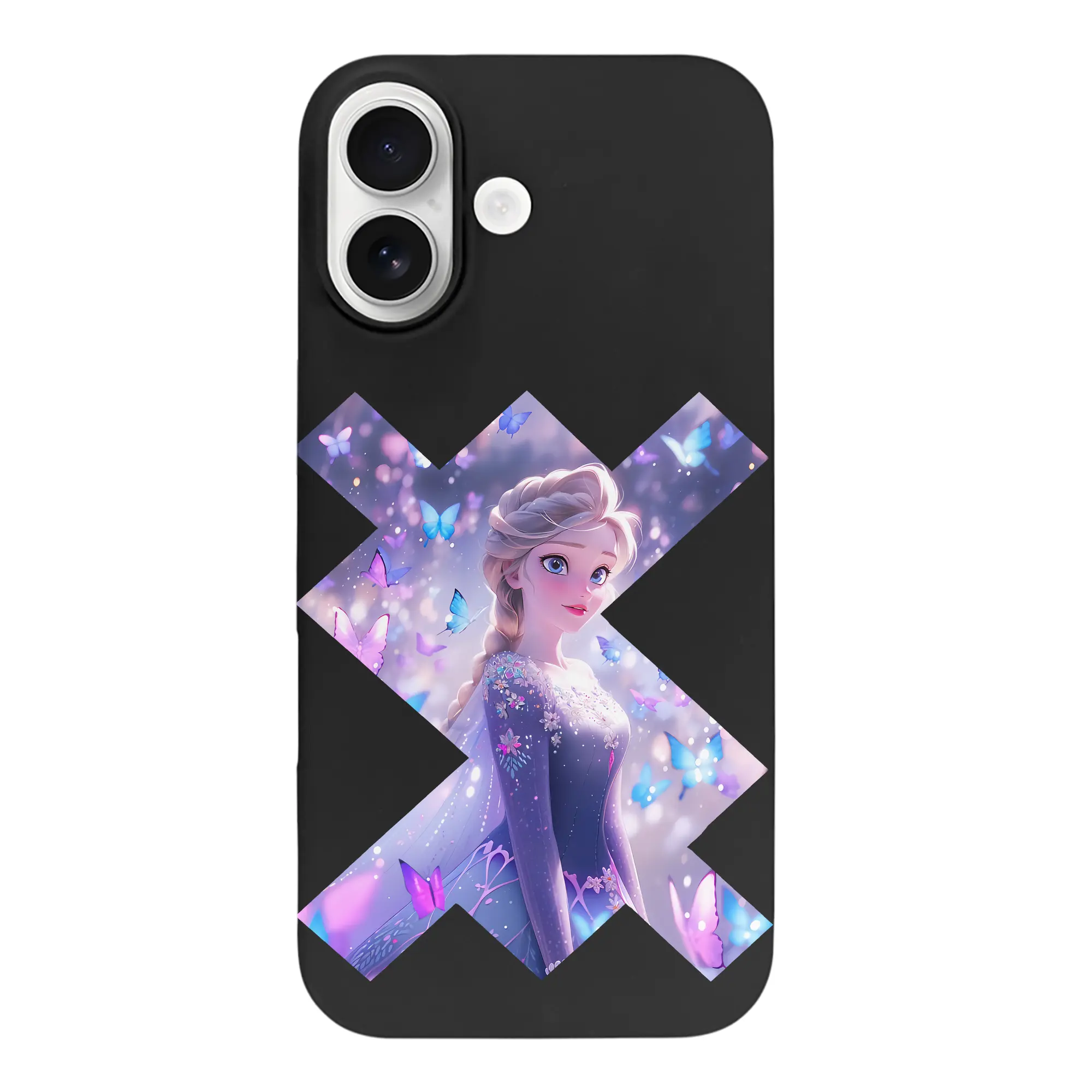 アナと雪の女王(Frozen) グッズ エルサ(Elsa) - iPhone 17 シリーズ シリコンケース 薄型 耐衝撃 指紋防止 ソフトタッチカバー 精密フィット 傷防止 保護ケース iPhone 17/17 Air/17 Pro/17 Pro Max 対応